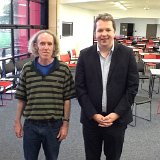 Alistair Anderson with Nigel Short 2014
